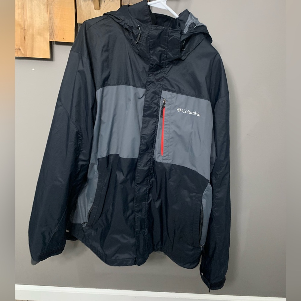 Men’s XL Columbia winter jacket with inner fleece lining